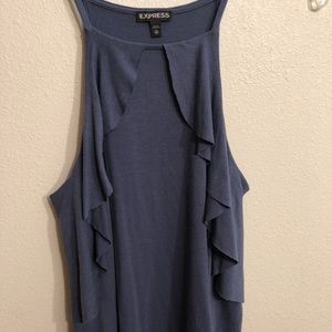 Express One Eleven side ruffle cami. NWOT